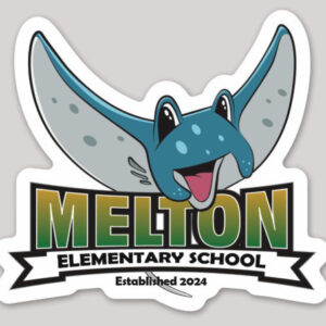 Melton Sticker