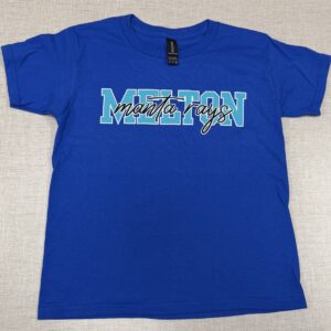 Youth Melton T-Shirt - Royal Blue
